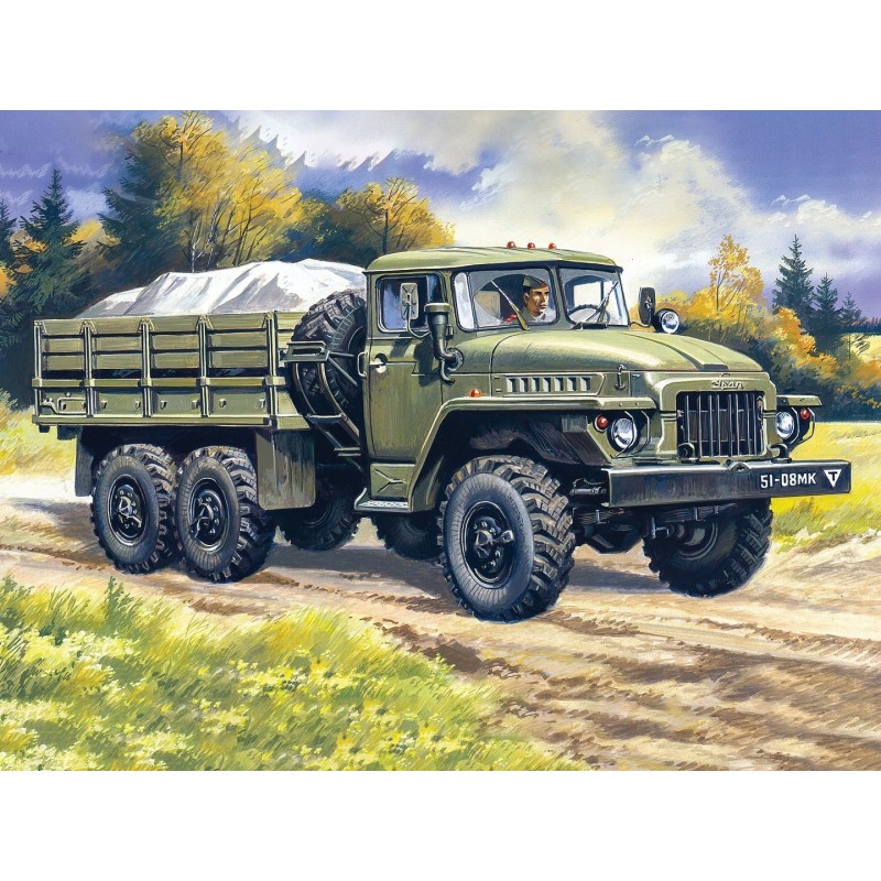 ICM72711 - URAL-375D, Army Truck