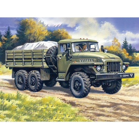 ICM72711 - URAL-375D, Army Truck