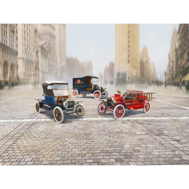 ICMDS2402 - The Various 'Tin Lizzie' Ford Model T Variants (Set of 3)