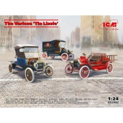 ICMDS2402 - The Various 'Tin Lizzie' Ford Model T Variants (Set of 3)