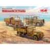 ICMDS3507 - Wehrmacht 3t Trucks, V3000S, KHD S3000, L3000S (Set of 3)