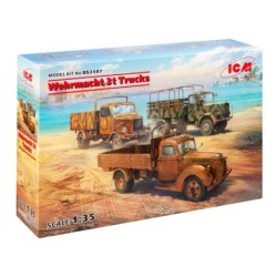 ICMDS3507 - Wehrmacht 3t Trucks, V3000S, KHD S3000, L3000S (Set of 3)