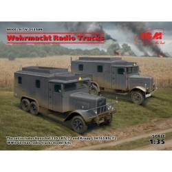 ICMDS3509 - Wehrmacht Radio Trucks (Henschel 33D1 Kfz.72, Krupp L3H163 Kfz.72)