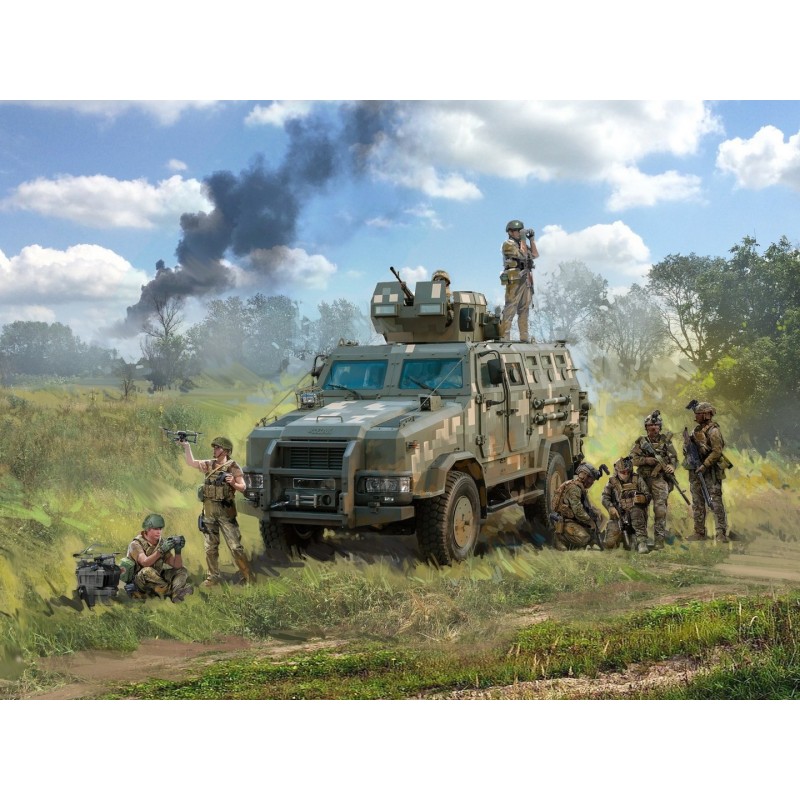 ICMDS3521 - Before The Assault, Eastern Ukraine 2022 (Kozak-2 & 8 Figures)