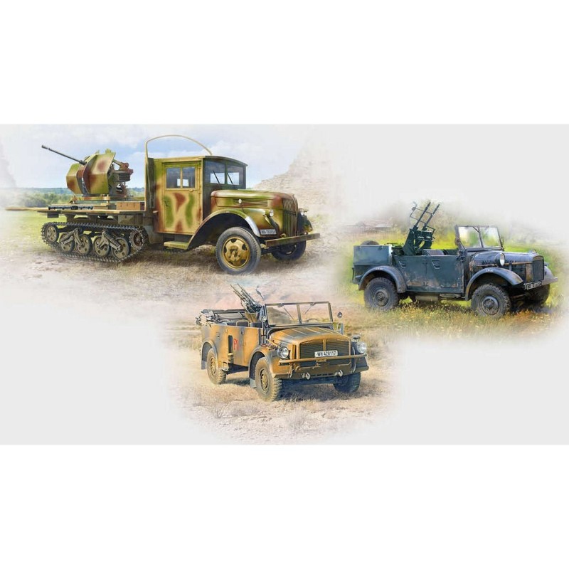 ICMDS3526 - Self-Propelled AA Guns of the Wehrmacht (Set of 3)