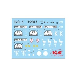 ICMDS3529 - Vehicles of the DAK, German WWII Afrika Korps (Set of 3)