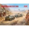 ICMDS7201 - Afghan Motorcade (1979-1989) URAL-375D, URAL-375A, ATZ-5-375, BTR-60PB (Set of 4)