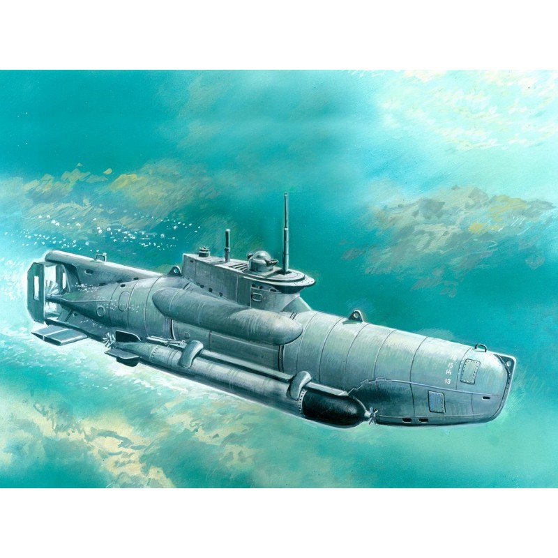 ICMS007 - U-Boat Type XXVIIB Seehund (Late), WWII German Midget Submarine
