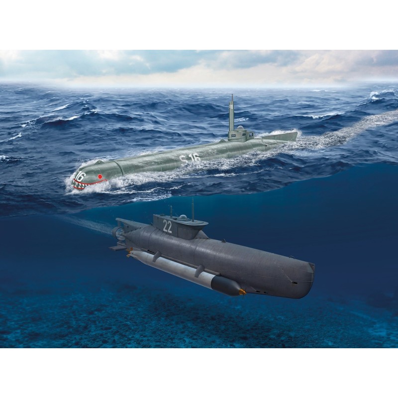 ICMS020 - K-Verbände Midget Submarines, 'Seehund' & 'Molch' (Set of 2)