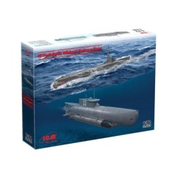 ICMS020 - K-Verbände Midget Submarines, 'Seehund' & 'Molch' (Set of 2)