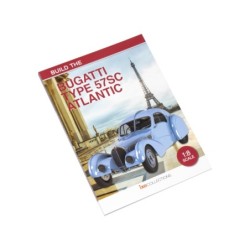 IXCBGAFK - Bugatti SC57 Atlantic 1/8 Scale Metal & Plastic Kit