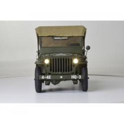 IXCJPWFK - Willys Jeep & Accessories 1/8 Scale Metal & Plastic Kit