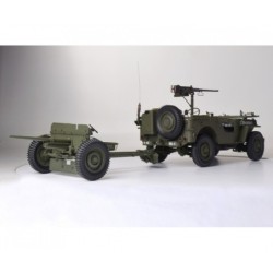 IXCJPWFK - Willys Jeep & Accessories 1/8 Scale Metal & Plastic Kit
