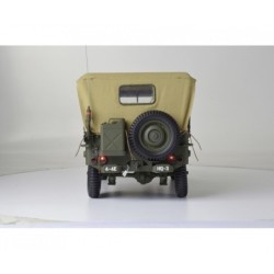 IXCJPWFK - Willys Jeep & Accessories 1/8 Scale Metal & Plastic Kit