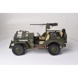 IXCJPWFK - Willys Jeep & Accessories 1/8 Scale Metal & Plastic Kit