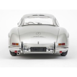 IXCMBCFK - Mercedes 300 SL Silver 1/8 Scale Metal & Plastic Kit