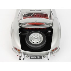 IXCMBCFK - Mercedes 300 SL Silver 1/8 Scale Metal & Plastic Kit