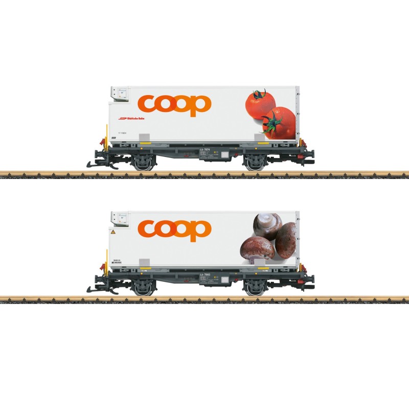 L45888 - RhB Container Wagon-Set COOP