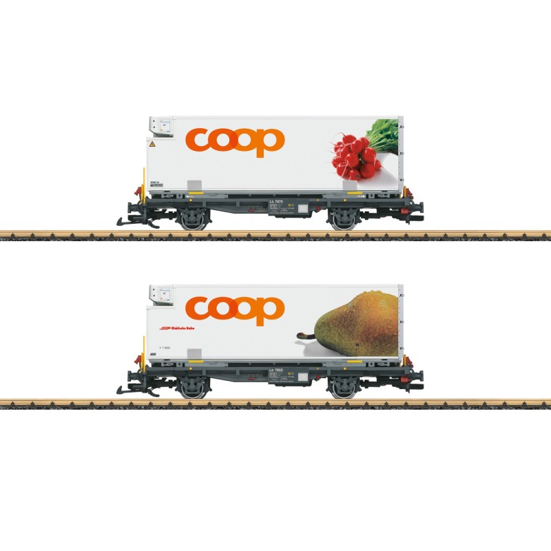 L45889 - RhB Container Wagon-Set COOP