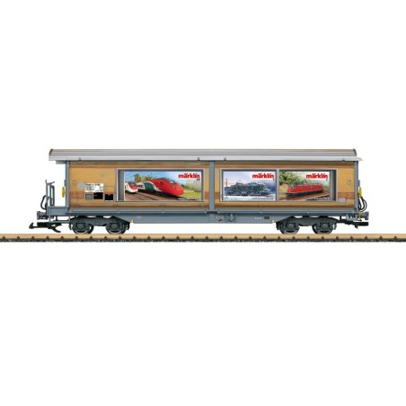 L48576 - RhB Sliding Wall Box Car Wagon Ep. VI