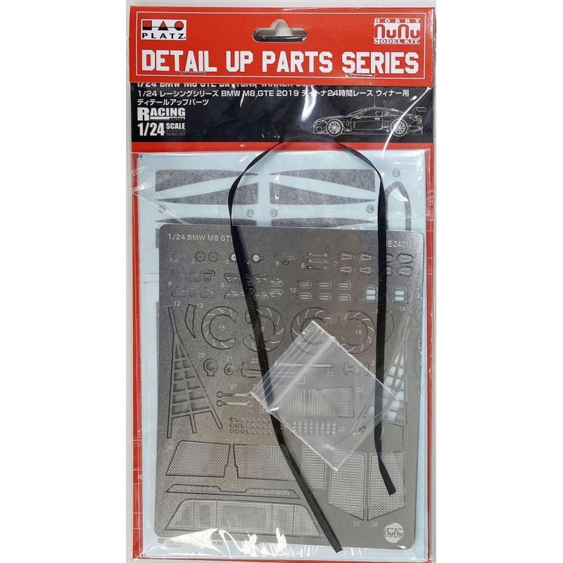 NU24010E - Etching Details Parts BMW M8 Gte 2019 Daytona Winne