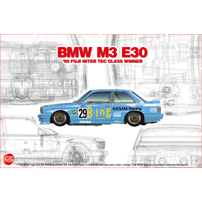 NU24019 - BMW M3 E30 Jtc  '1990 Intertec Class Winner