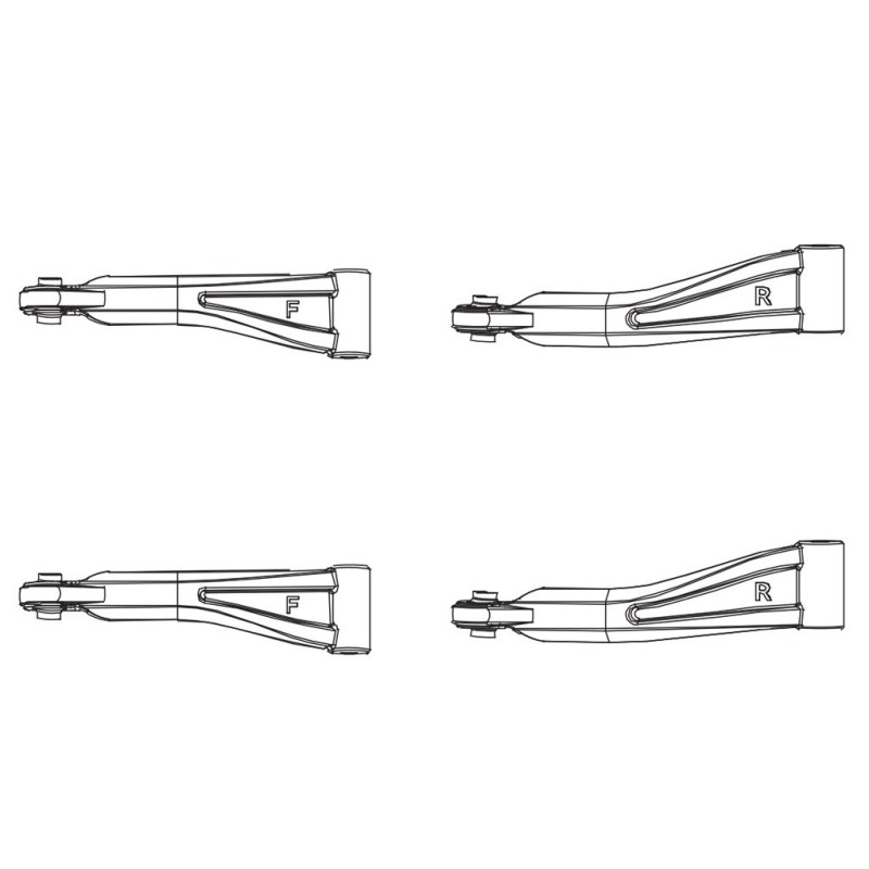 PD861-009 - Fr/Rr.  Upper Arms 2PCS