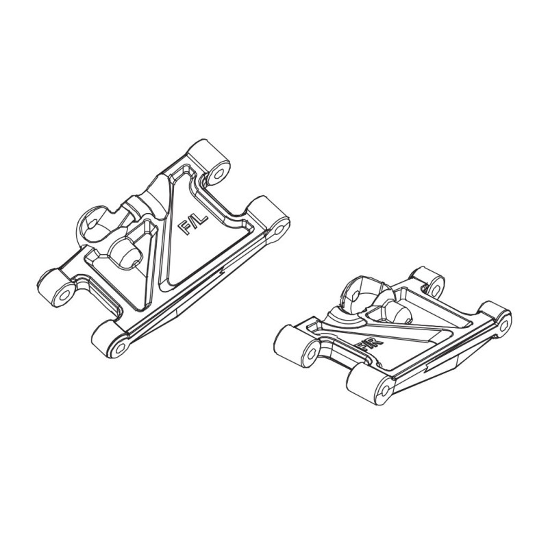 PD861-012 - Fr. Lower Suspension Arm 2PCS