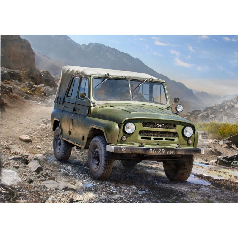 Z3629 - UAZ-469 Soviet 4WD off-road  vehicle