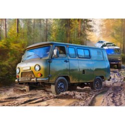Z3644 - Uaz 3909 Russian Military Van
