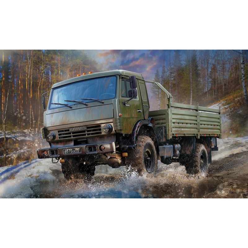 Z3692 - Russian 2 Axle Military Truck K-4326