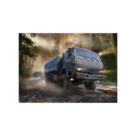 Z3697 - Kamaz Truck 3-Axle
