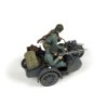Z3717 - German WWII Zuendapp K800 Motorcycle with Sidecar & Crew