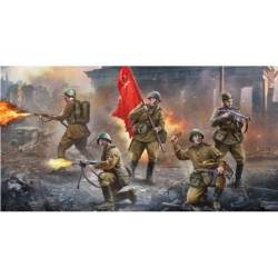 Z3718 - Soviet Infantry Berlin 1945 (5 Figures)
