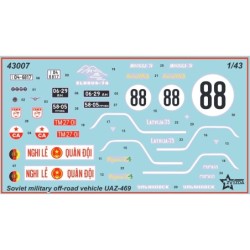 Z43007 - UAZ-469 Off-Road Utility Vehicle