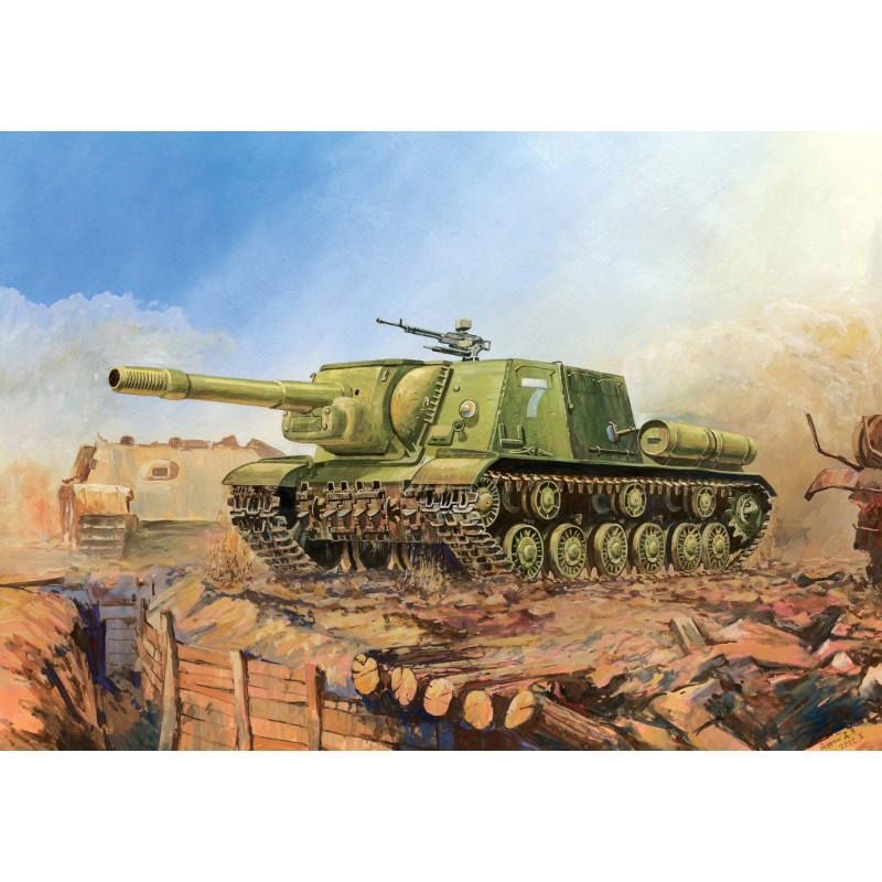 Z5026 - 1/72 Self Propelled Gun Isu-152