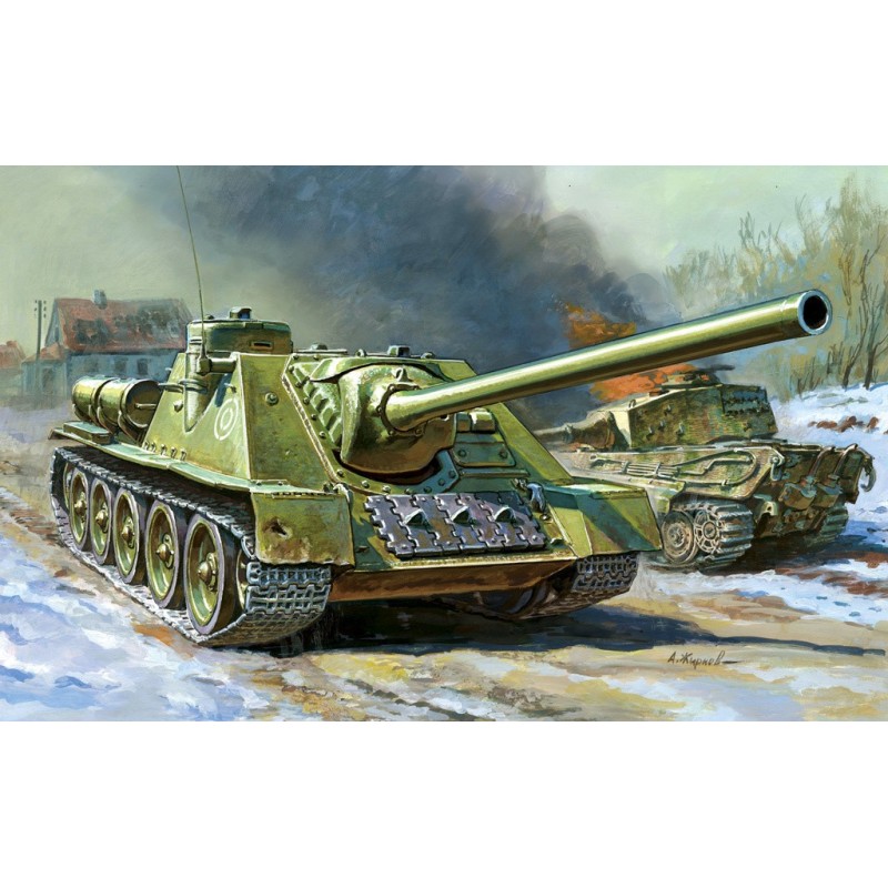 Z5044 - Soviet Self Propelled Gun Su-100