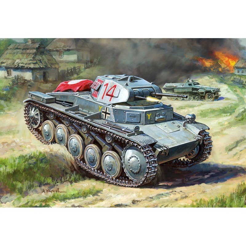 Z6102 - 1/100 German Light Tank Snap Kit
