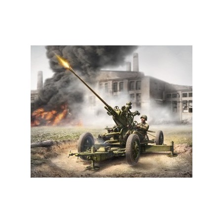 Z6115 - 1/72 Soviet Anti-Aircraft Gun/Crew