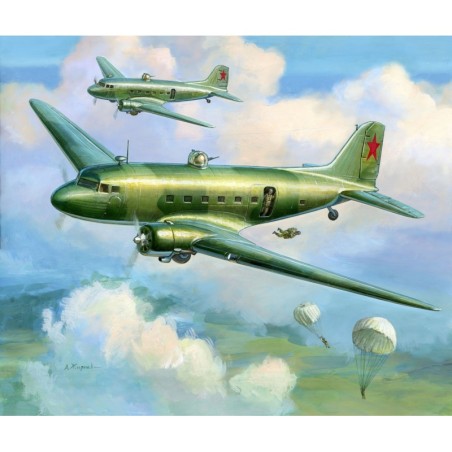 Z6140 - 1/200 Li-2 Soviet Transport Plane