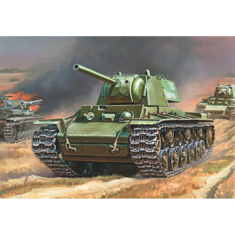 Z6141 - 1/100 Soviet Heavy Tank Kv-1