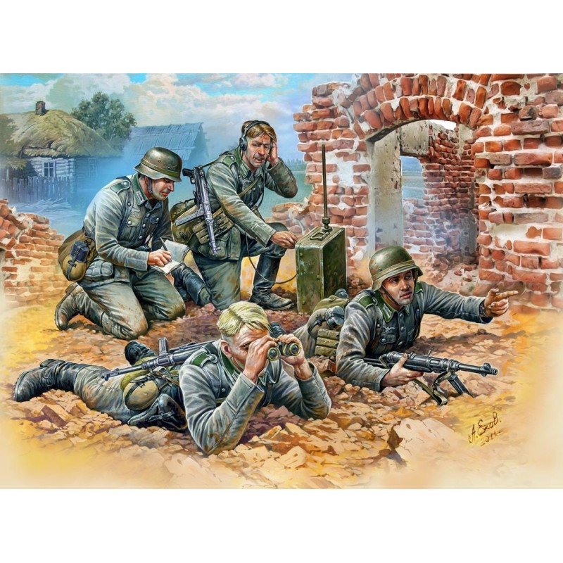 Z6153 - 1/72 German Reconnaissance Team