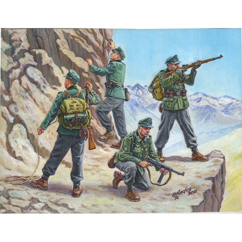 Z6154 - 1/72 German Gebirgsjager