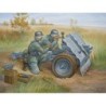 Z6156 - 1/72 WWII German 75mm Gun with Crew