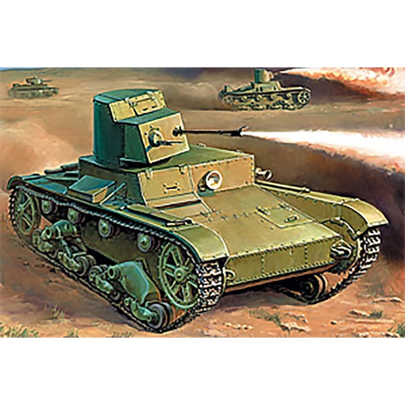 Z6165 - 1/100 T-26 Flamethrower Tank