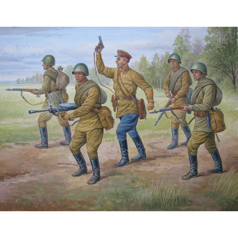 Z6179 - 1/72  Soviet Regular Infantry 1941-