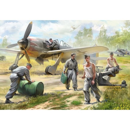 Z6188 - 1/72 German Luftwaffe Ground Crew