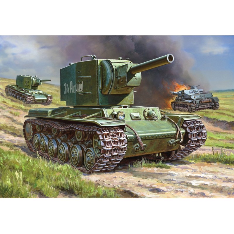 Z6202 - 1/100 Soviet Tank Kv-2