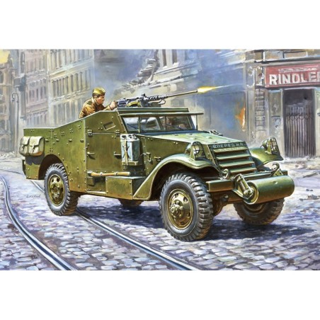 Z6273 - Soviet M-3 Scout Car With Machine Gun
