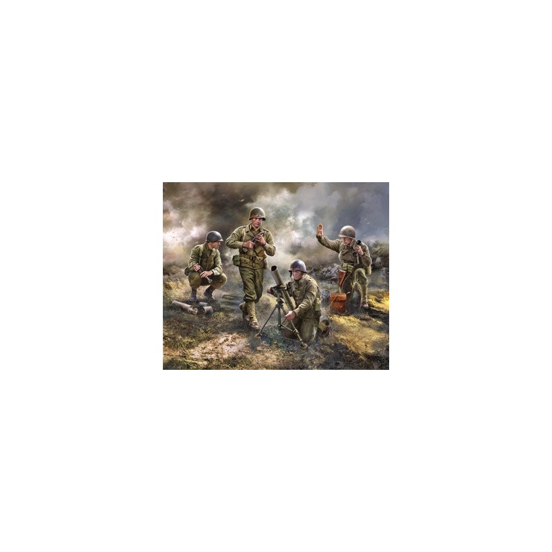 Z6287 - U.S. 81mm Mortar with Crew